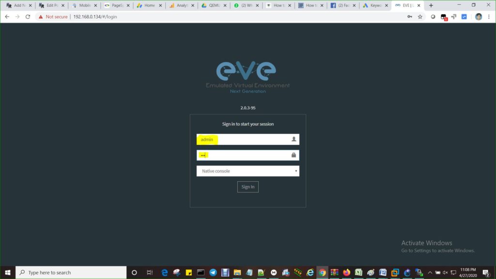 How To Add Cisco ASA In EVE-NG