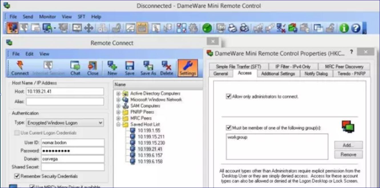 dameware mini remote control download 64 bit