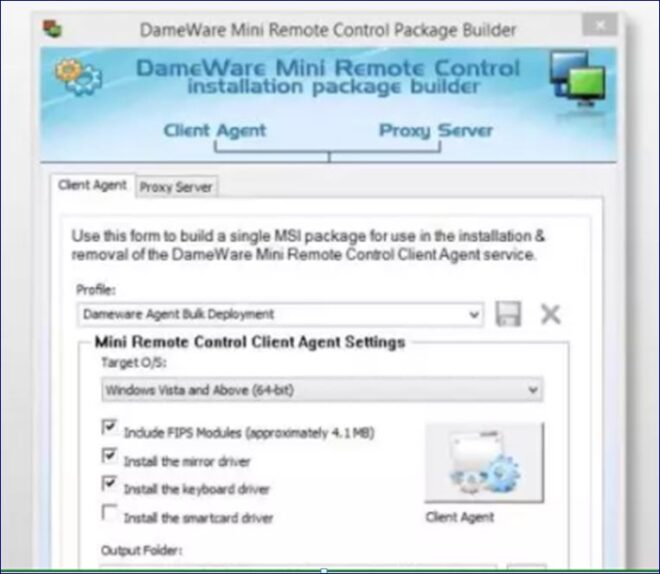 free downloads DameWare Mini Remote Control 12.3.0.12